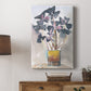 Oxalis in Vase II - Canvas Art Print