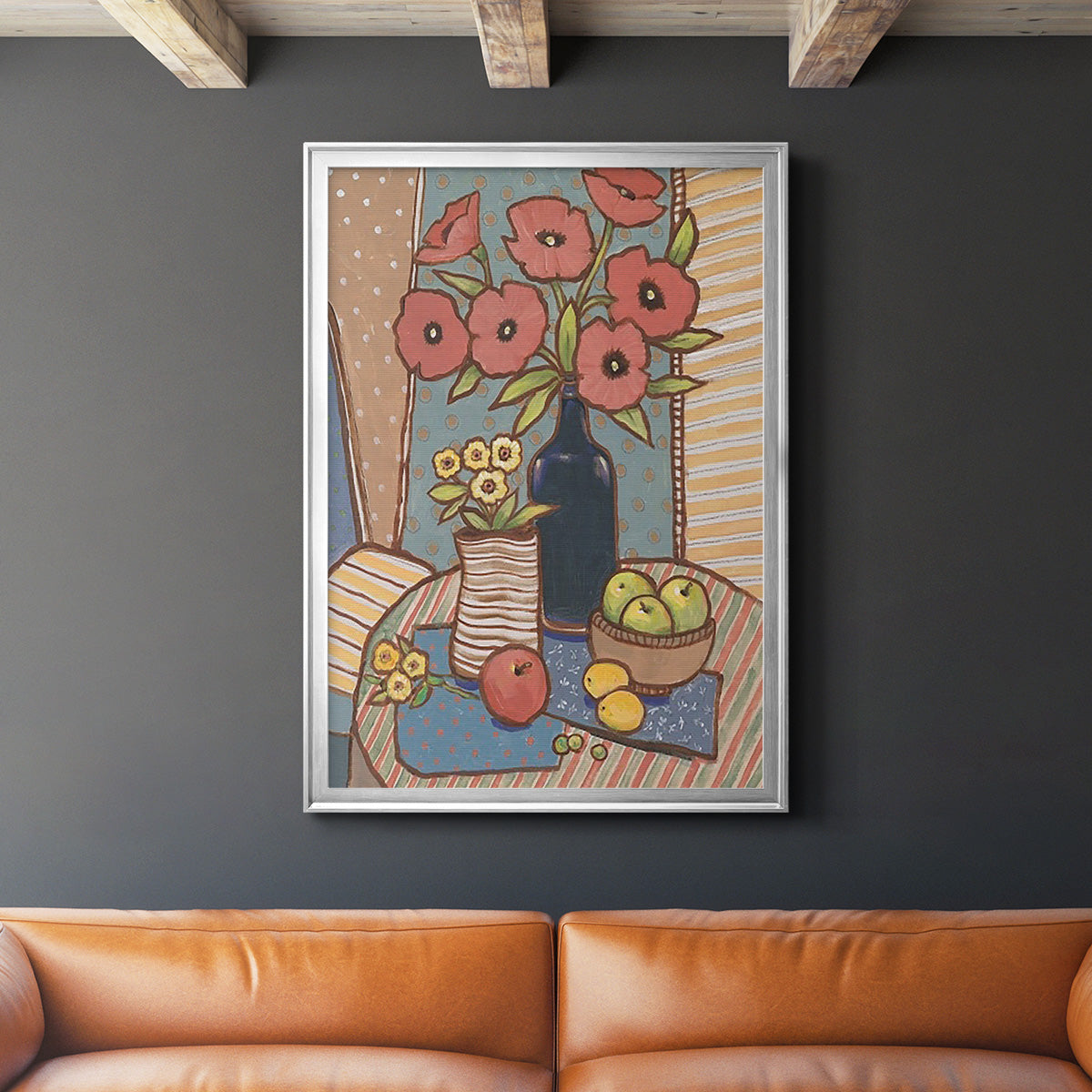 Table Still Life I - Modern Framed Canvas Print