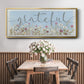 Bloomin Around Grateful - Floater Framed Canvas Print