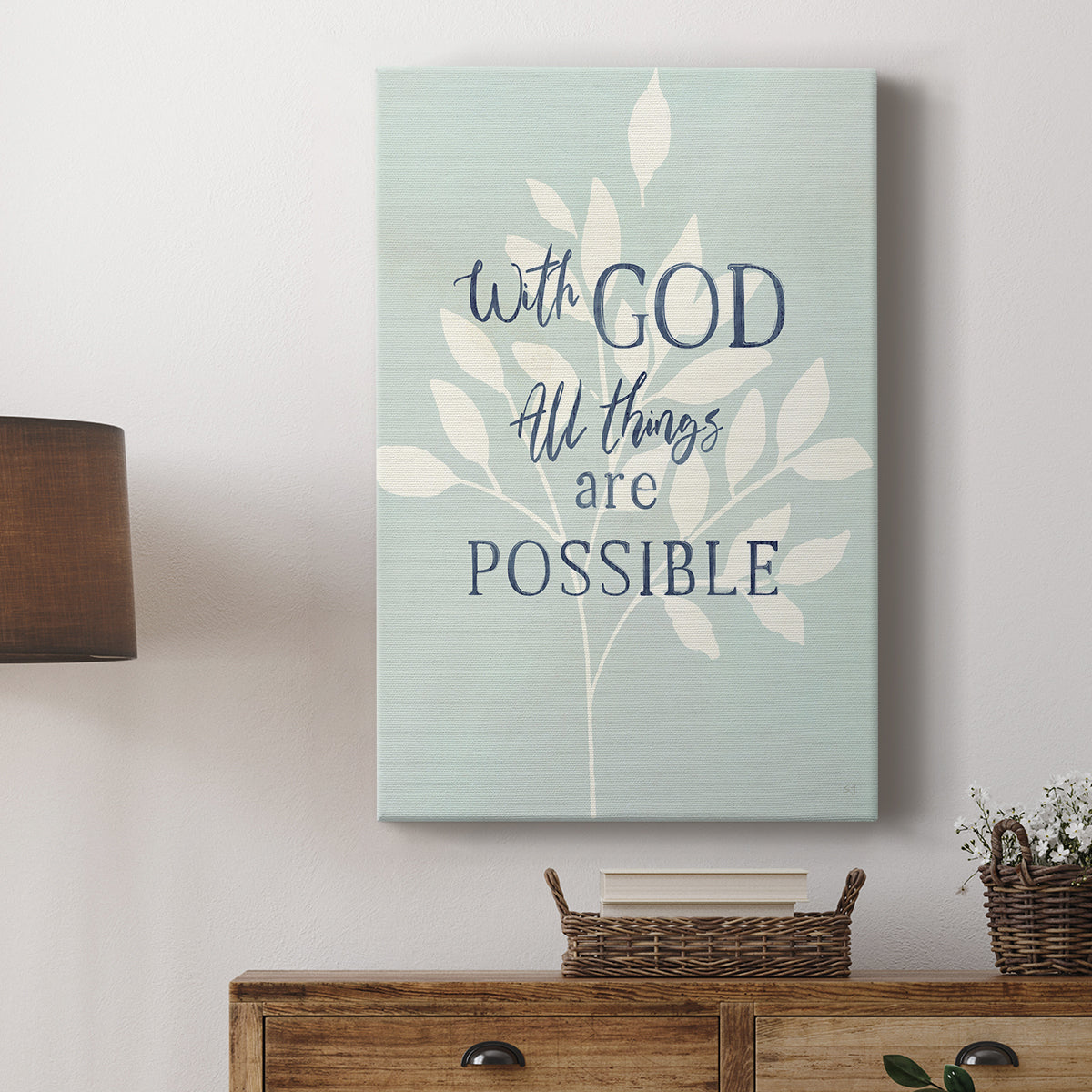 All Things - Canvas Art Print