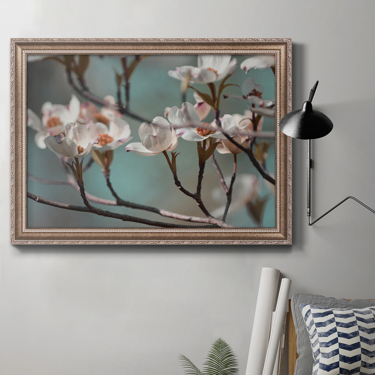 Dogwood Spring IV Premium Framed Canvas- Ready to Hang