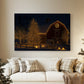Candlelit Serenade of Carols - Canvas Art Print