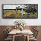 The Promenade Near Argenteuil, 1875 - Floater Framed Canvas Print