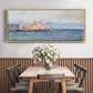 The Old Fort at Antibes, 1888 - Floater Framed Canvas Print
