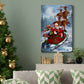 Santa's Sleigh - Gallery Wrapped Canvas