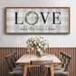Makes This House A Home - Floater Framed Canvas Print
