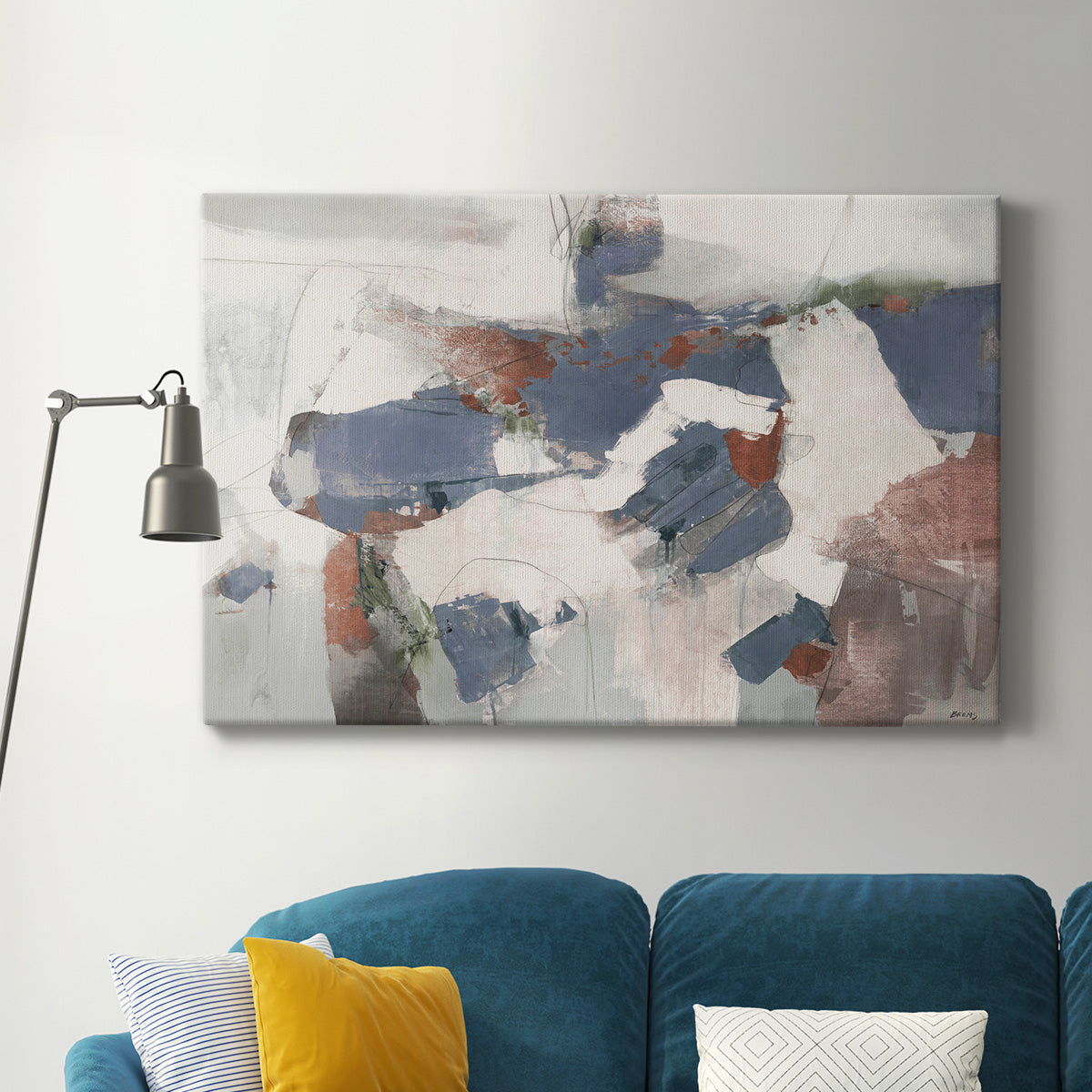 Coral Abstract - Canvas Art Print