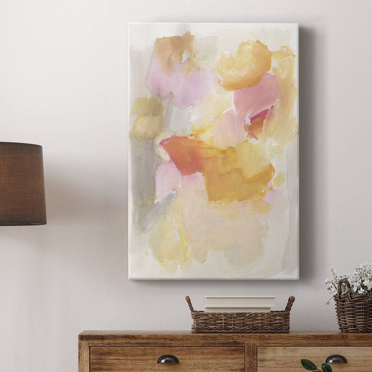 Warm Petals I - Canvas Art Print