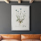 Bellflower Study - Modern Framed Canvas Print