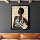 Ethnic Beauty I - Modern Framed Canvas Print