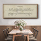 Manuscript Sampler II - Floater Framed Canvas Print