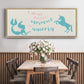 Mermaid Unicorn - Floater Framed Canvas Print