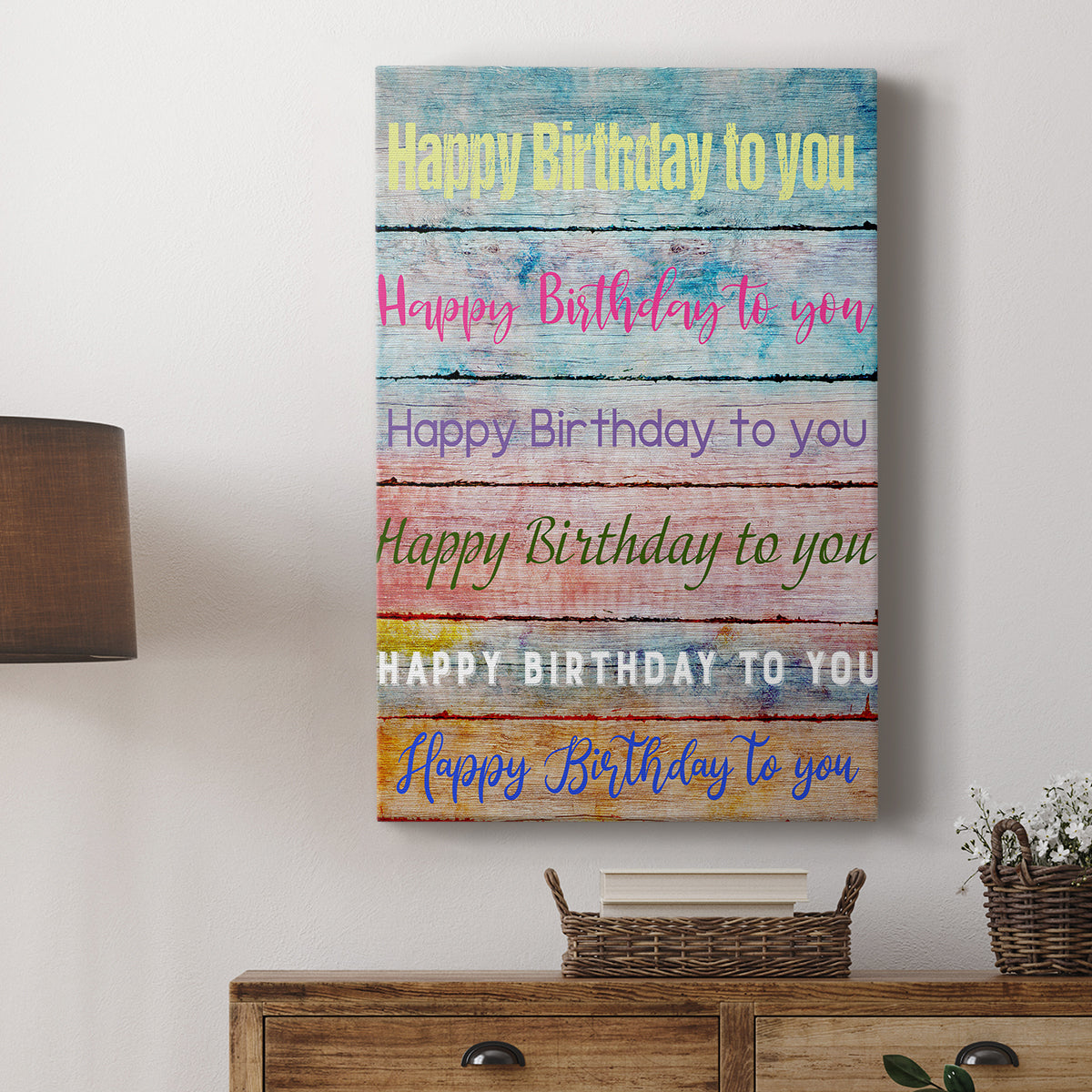 Birthday Song - Canvas Art Print
