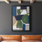 Spatial Mix II - Modern Framed Canvas Print