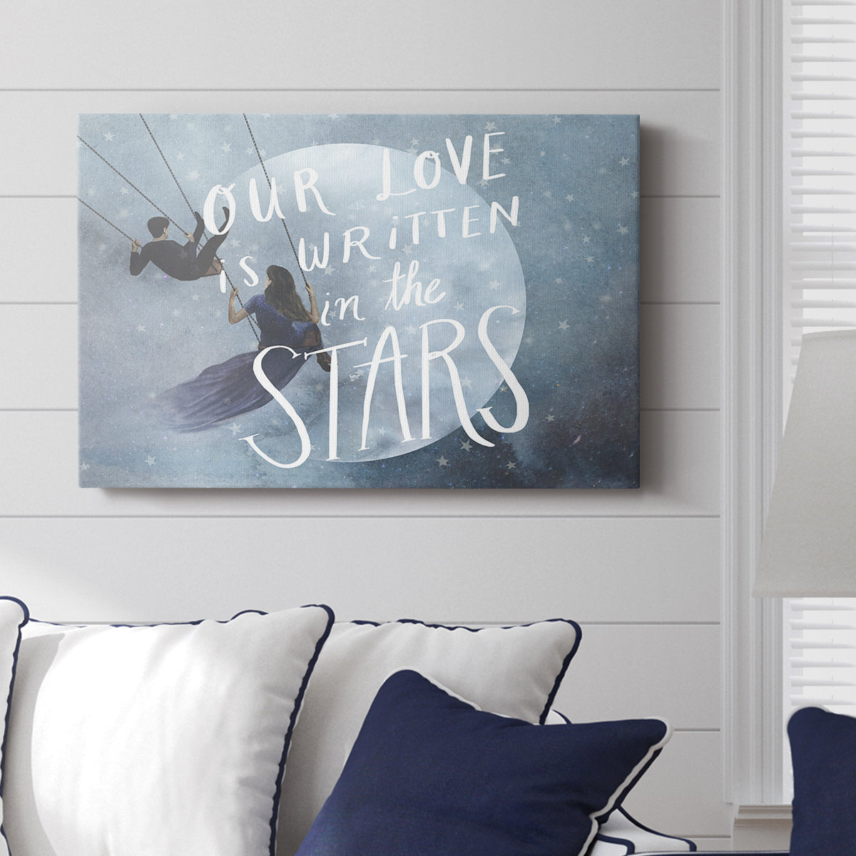 Celestial Love Collection A - Canvas Art Print