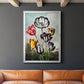 Temple of Flora VI - Modern Framed Canvas Print