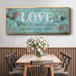 Love Between Us - Floater Framed Canvas Print