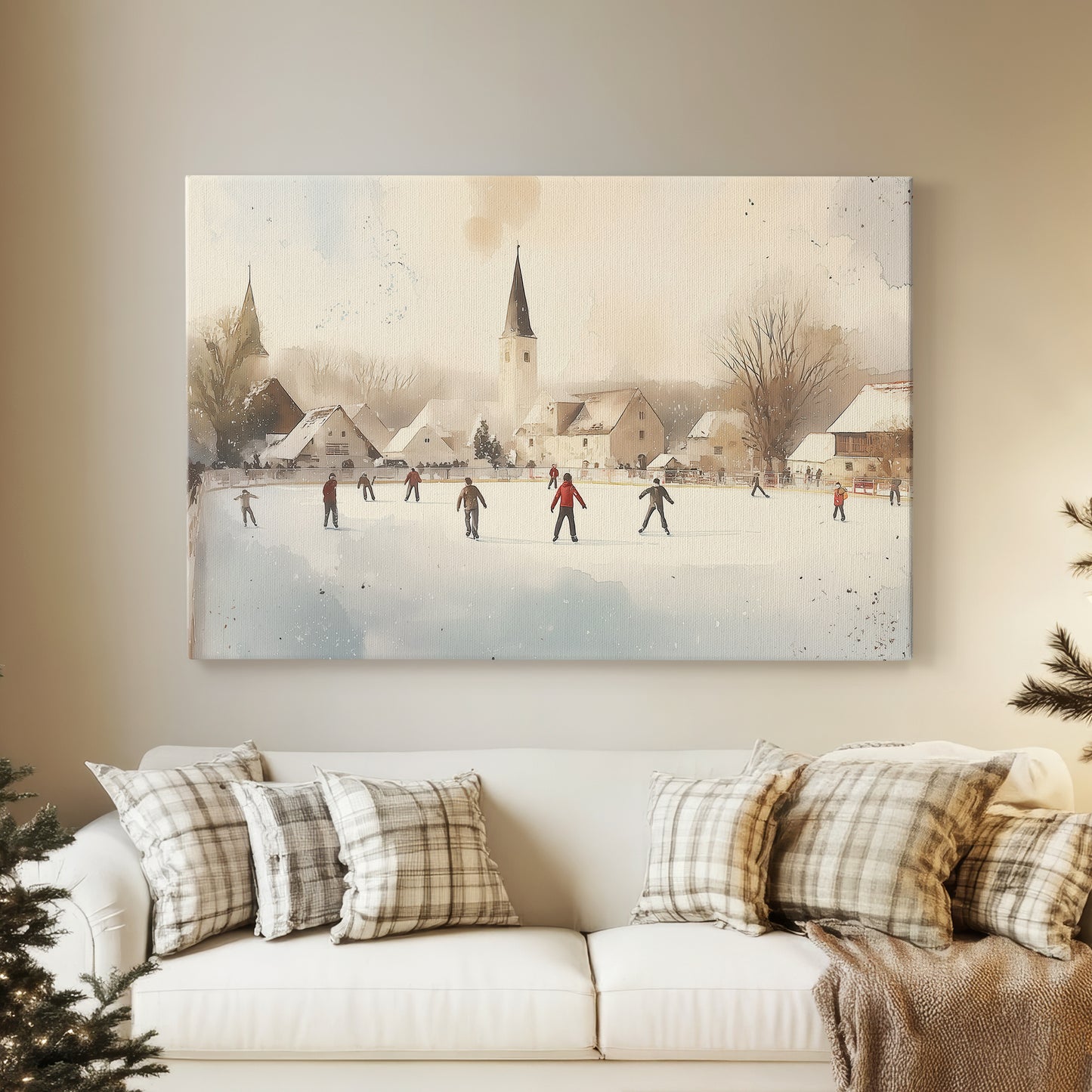 Gilded Carol II - Canvas Art Print