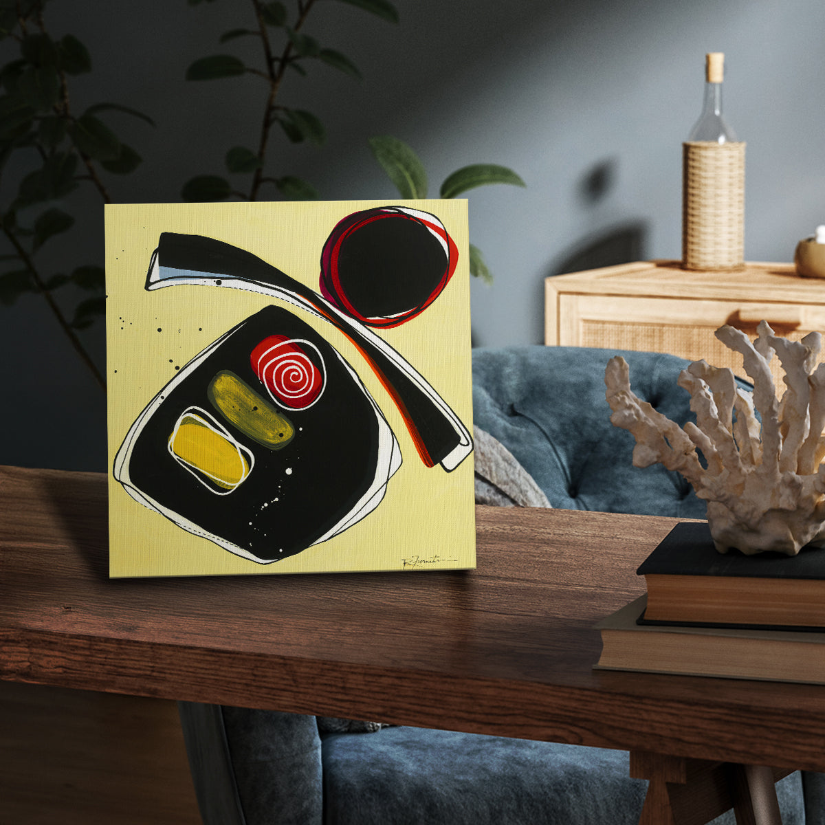 Wanna Play? III - Canvas Art Print