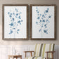 Blue Blossom I - Premium Framed Canvas 2 Piece Set - Ready to Hang