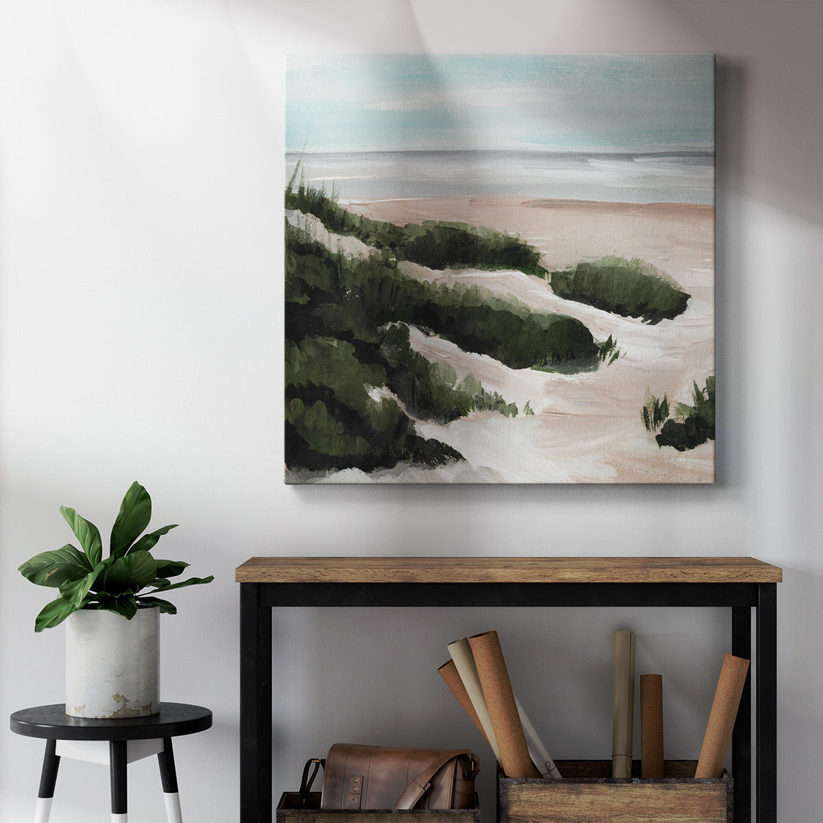 Beach Path I-Premium Gallery Wrapped Canvas - Ready to Hang