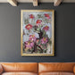 Zinnia I - Modern Framed Canvas Print