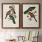 Elegant Trogons V - Premium Framed Canvas 2 Piece Set - Ready to Hang