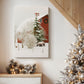 Silver Carol of Snow - Canvas Art Print