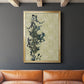 Chinoiserie 2 Tan II - Modern Framed Canvas Print