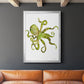 Octopus - Modern Framed Canvas Print
