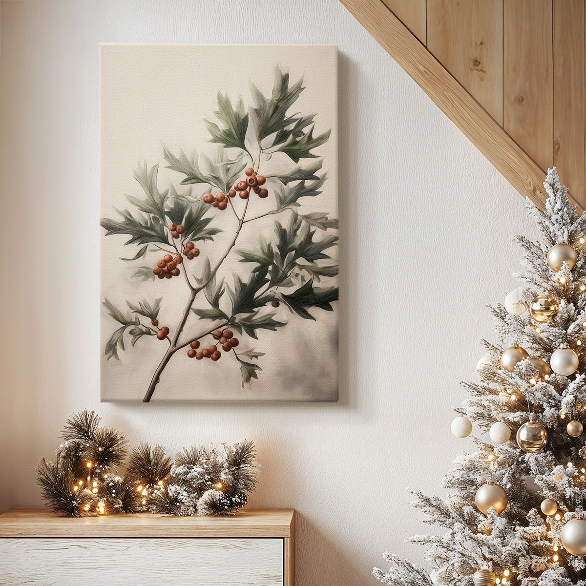 Sugar Star Whisper - Canvas Art Print