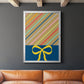 Stripes - Modern Framed Canvas Print