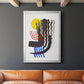Shifting II - Modern Framed Canvas Print