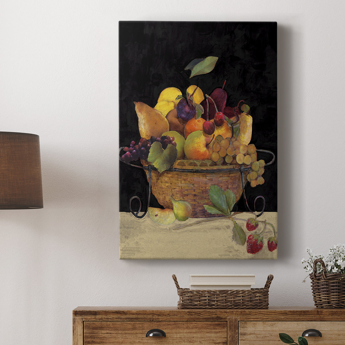 Fruit Basket II Revisit - Canvas Art Print