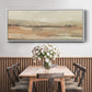 Earth Tone Landscape I - Floater Framed Canvas Print