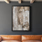 Bronzed I - Modern Framed Canvas Print