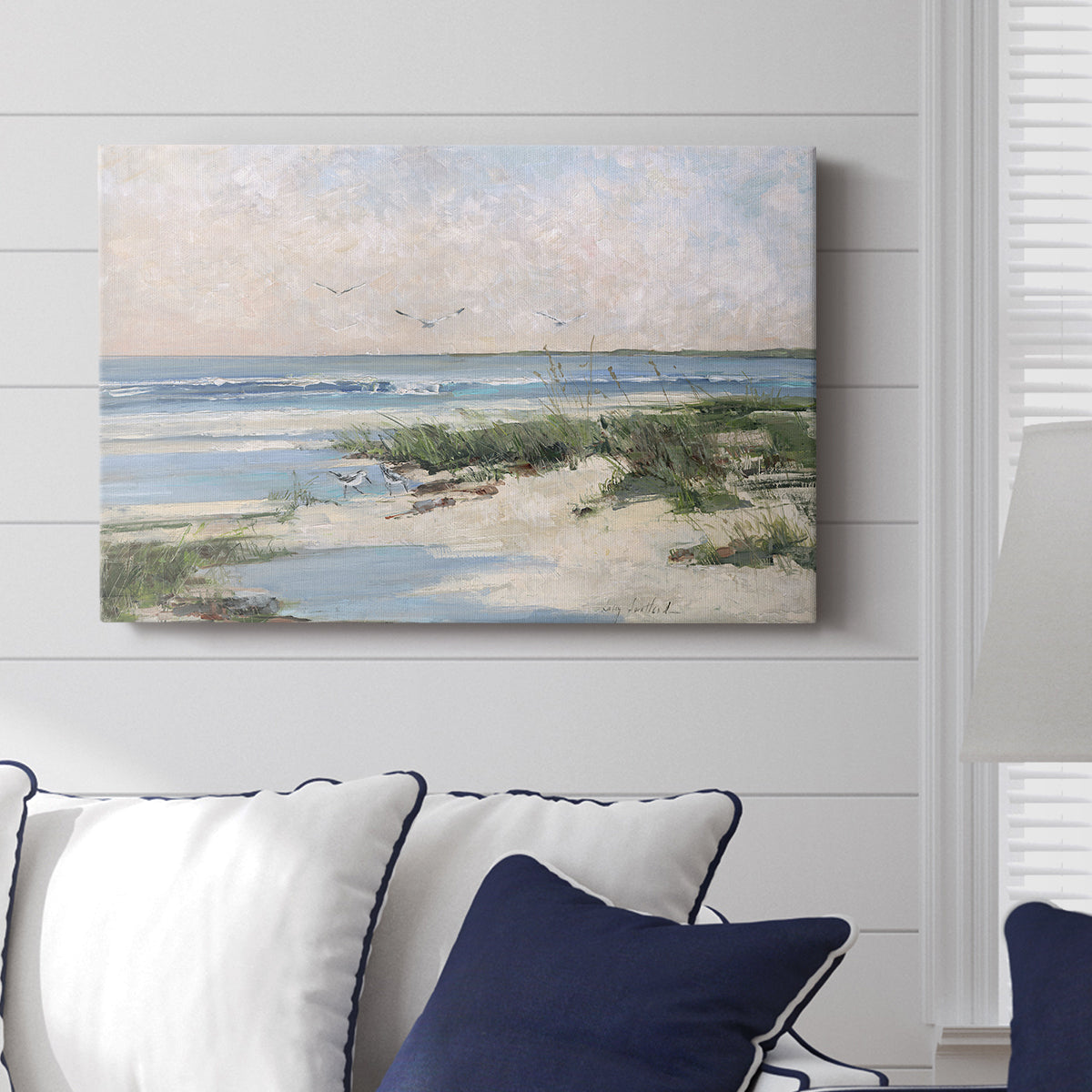 Soft Morning Sea - Canvas Art Print