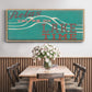 Cabin Life Collection H - Floater Framed Canvas Print