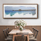 Virginia Beach Pier - Floater Framed Canvas Print