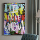 Graffiti Love II Premium Gallery Wrapped Canvas - Ready to Hang