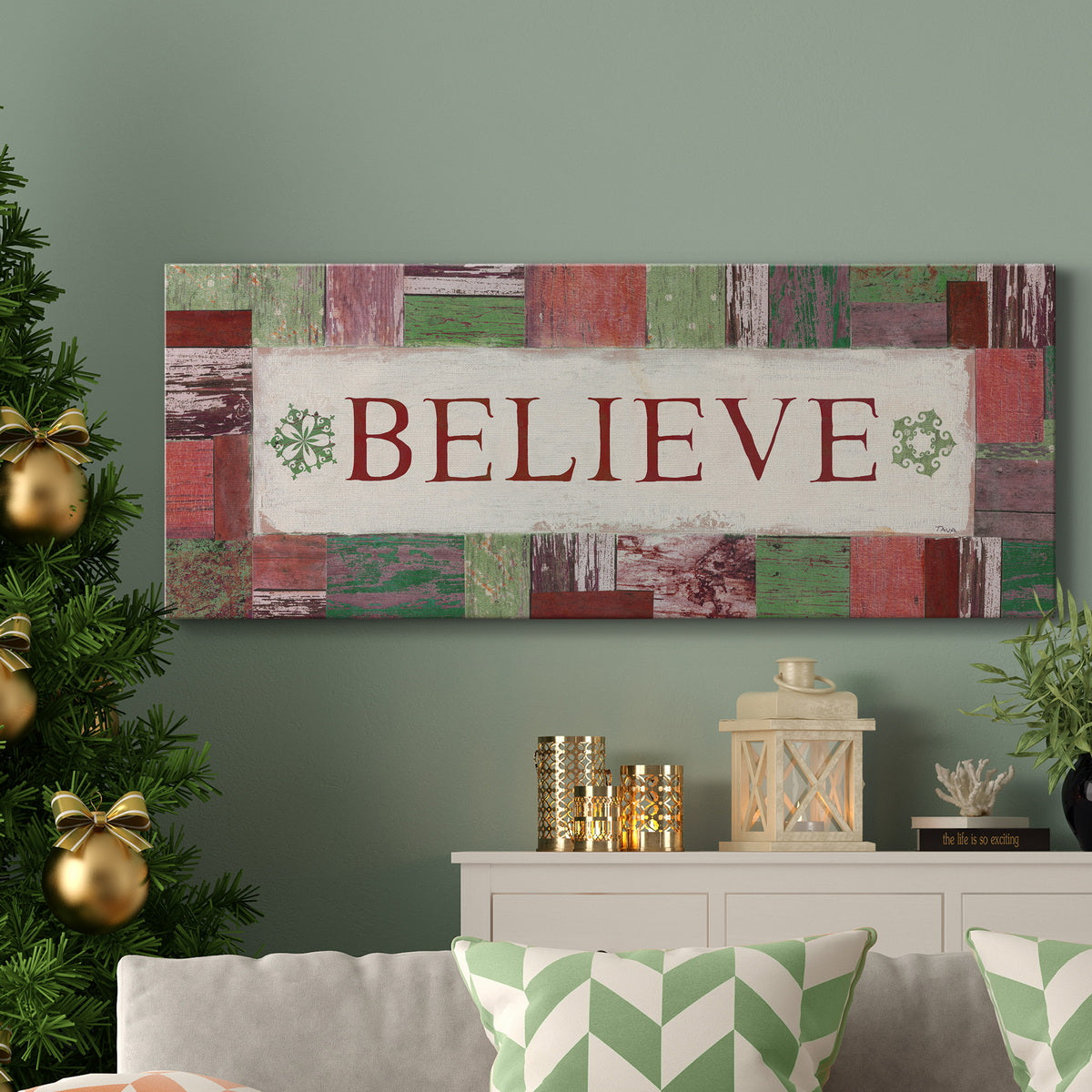 Believe Premium Gallery Wrapped Canvas - Ready to Hang