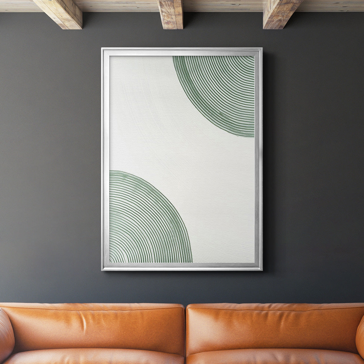 Get Going II - Modern Framed Canvas Print