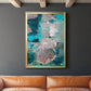 Impasto III - Modern Framed Canvas Print