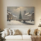 Midnight of Pale Winter Midwinter - Canvas Art Print