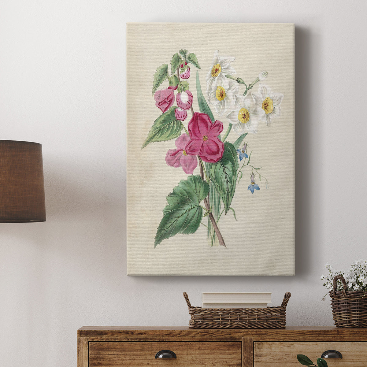 Antique Garden Bouquet IV - Canvas Art Print