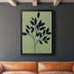 Earthly Botanical I - Modern Framed Canvas Print