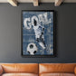 Goal Scorer - Modern Framed Canvas Print