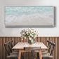 Coastline Tide - Floater Framed Canvas Print