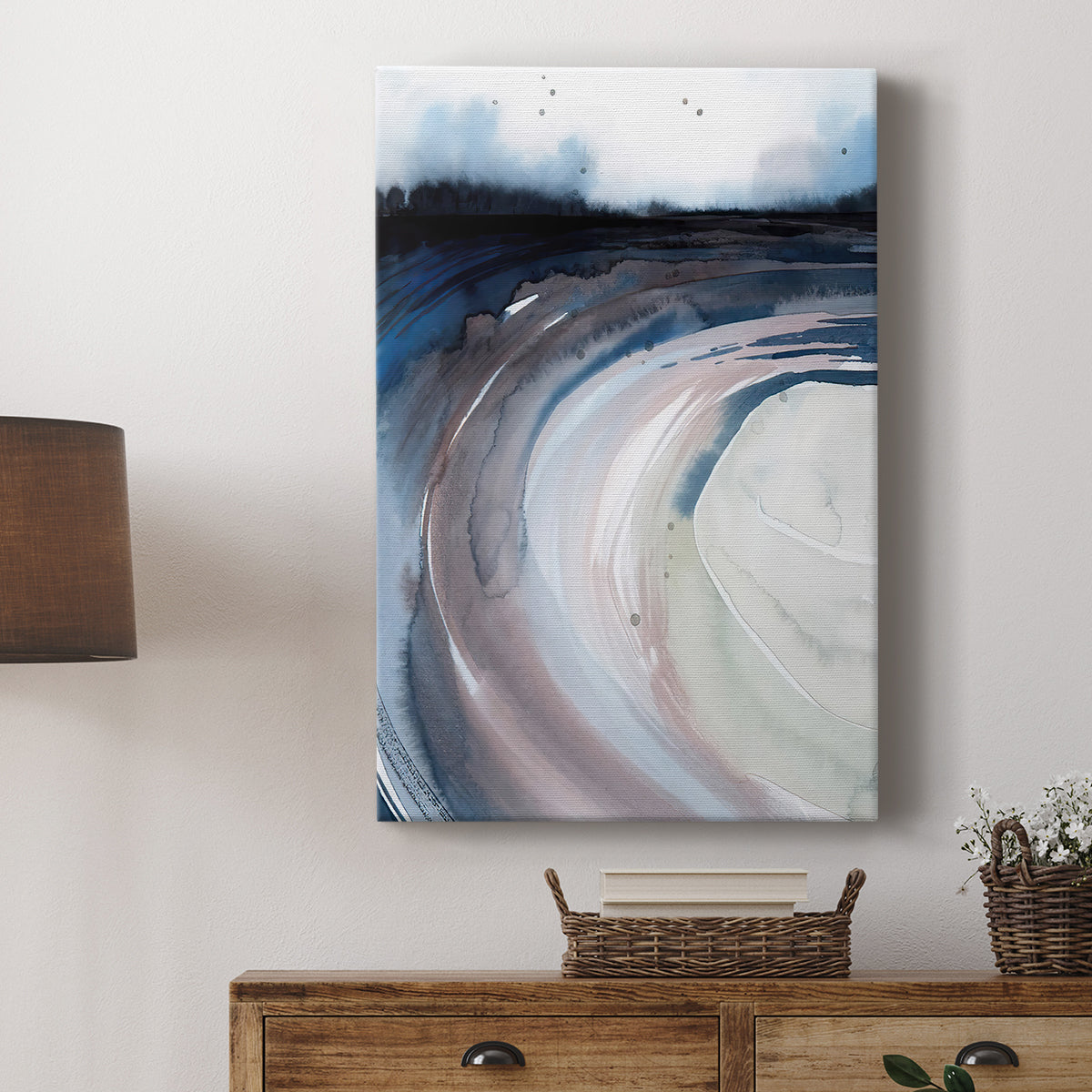 Geode Valley I - Canvas Art Print