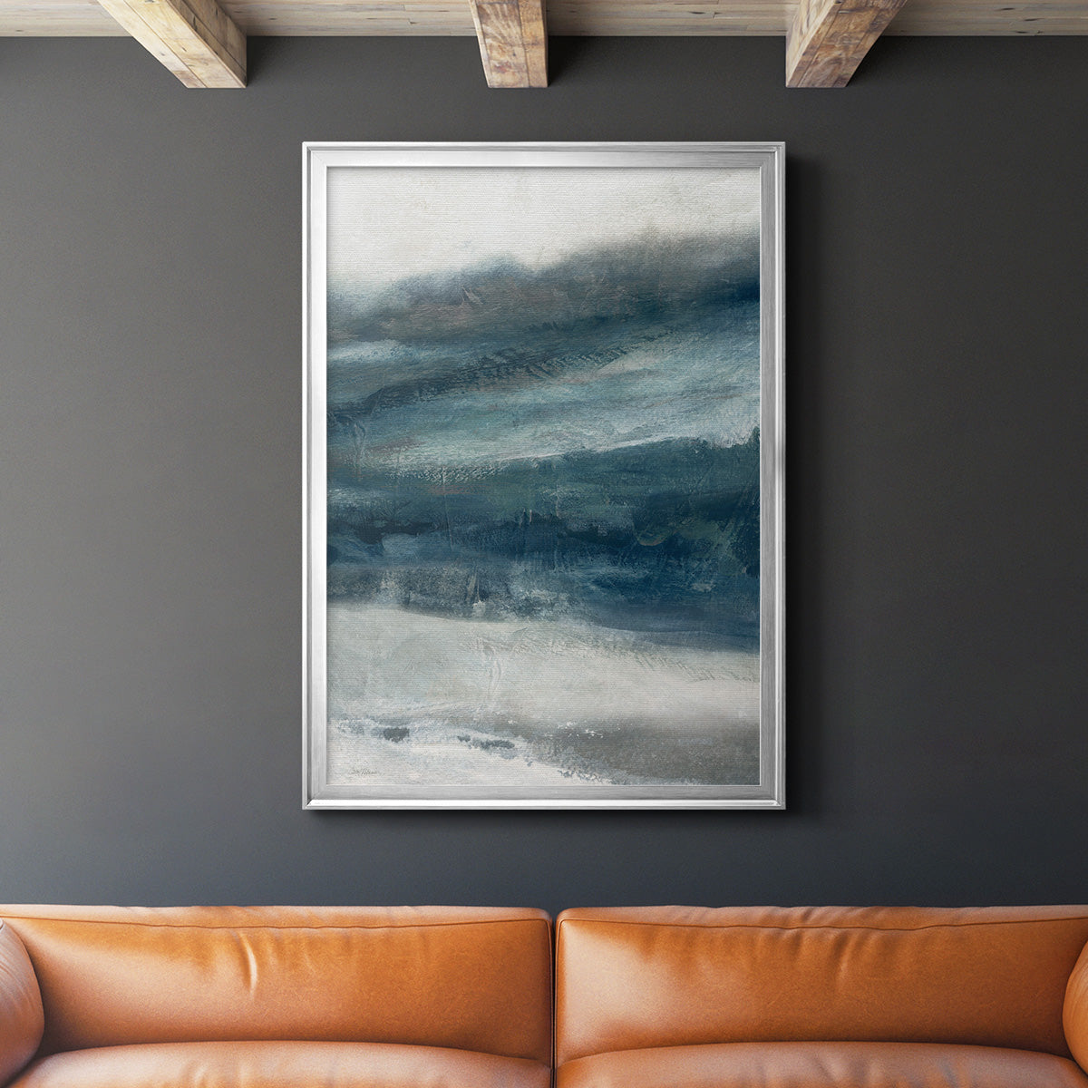 Private Inlet II - Modern Framed Canvas Print